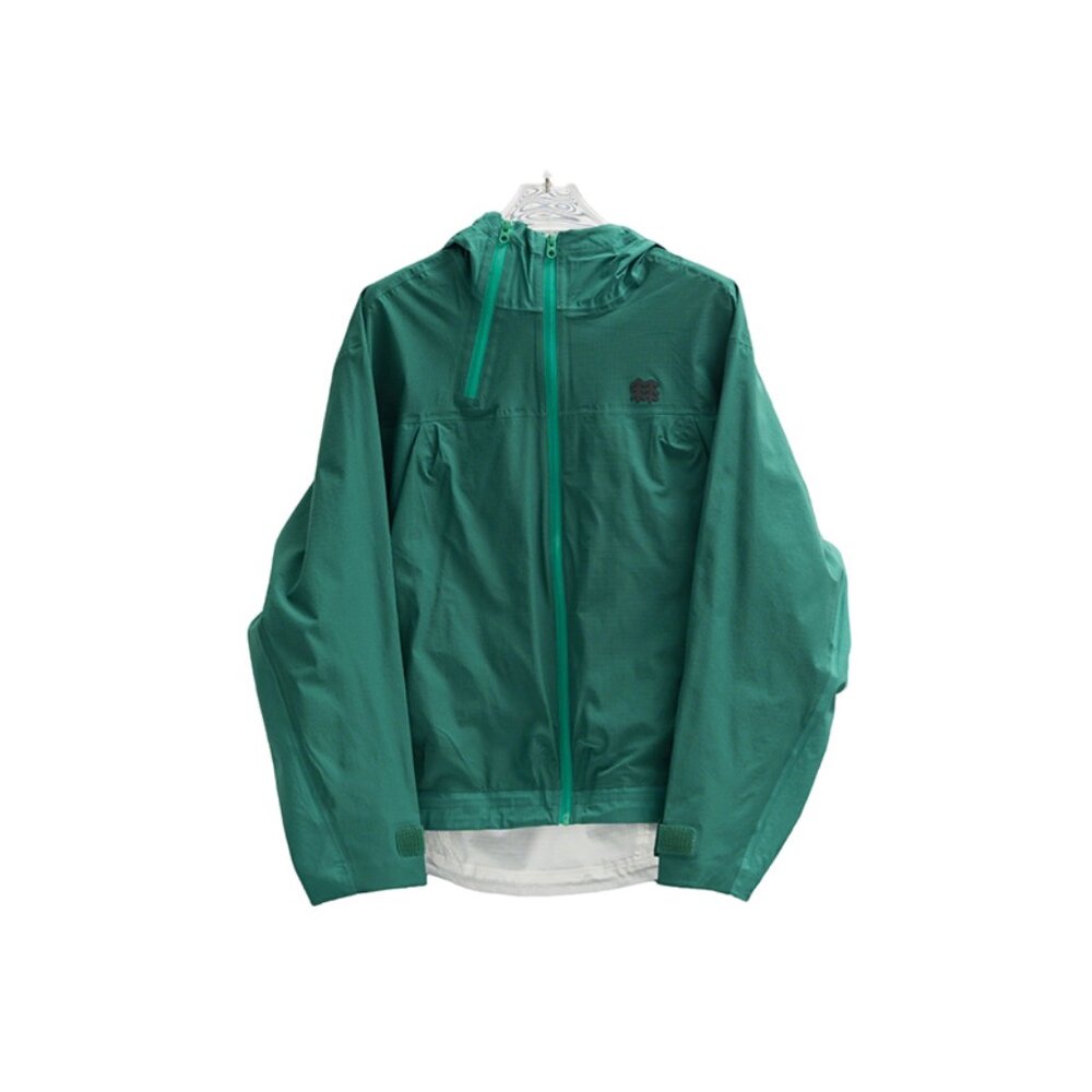 Kolon Sport Green Diagonal Zipper Jacket